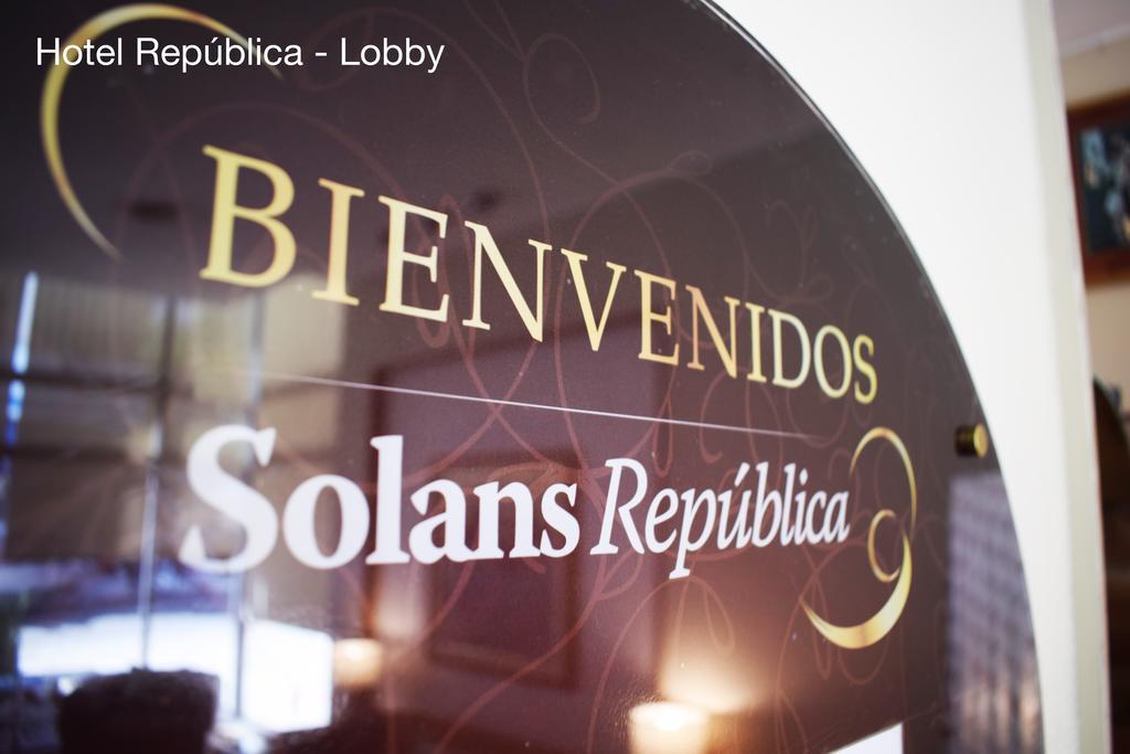 Hotel Solans Republica Rosario Bagian luar foto